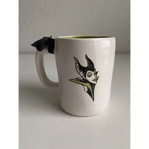 RAE DUNN Disney Villains “MISTRESS OF EVIL" Double Sided Maleficent Mug NEW